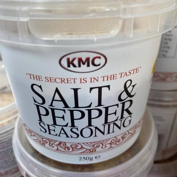 Salt & Pepper Seasoning (low calorie)