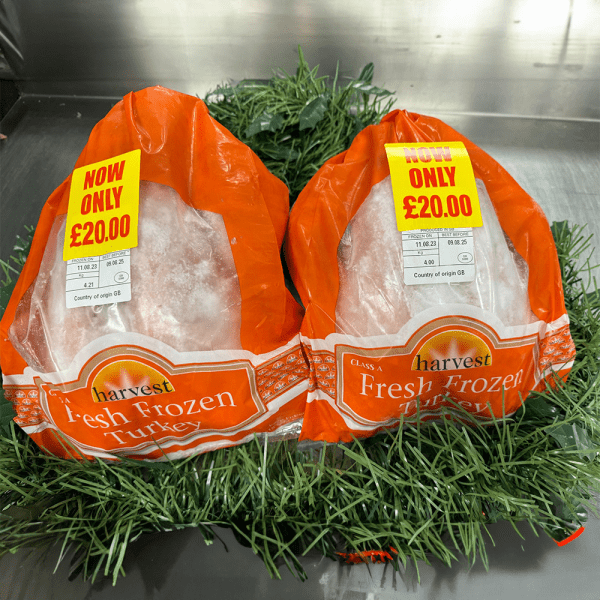 Fresh Frozen Turkey's