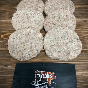 6 Taylor’s Sausage Burgers