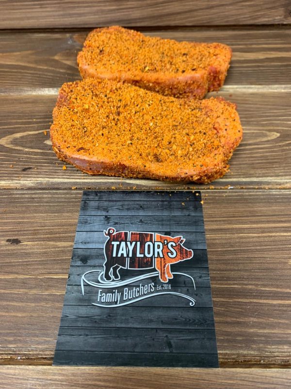 2 x 8oz Peppered Beef Steaks