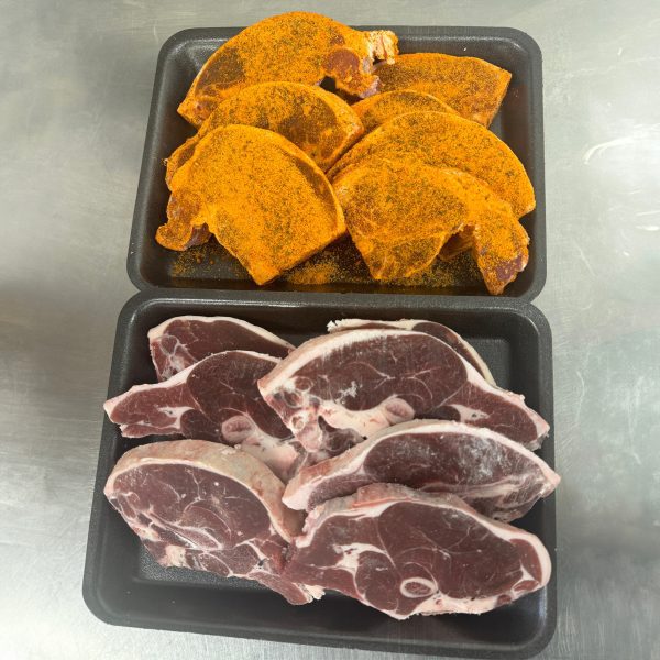 1kg Bone in Lamb Chump Steaks