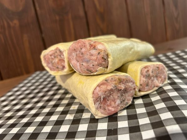4 Raw Sausage Rolls