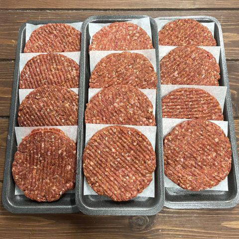 Butchers Choice Steak Burger 4 x 6oz - Taylor's Family Butchers