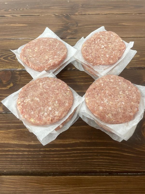 Pork & Apple Burgers x 6