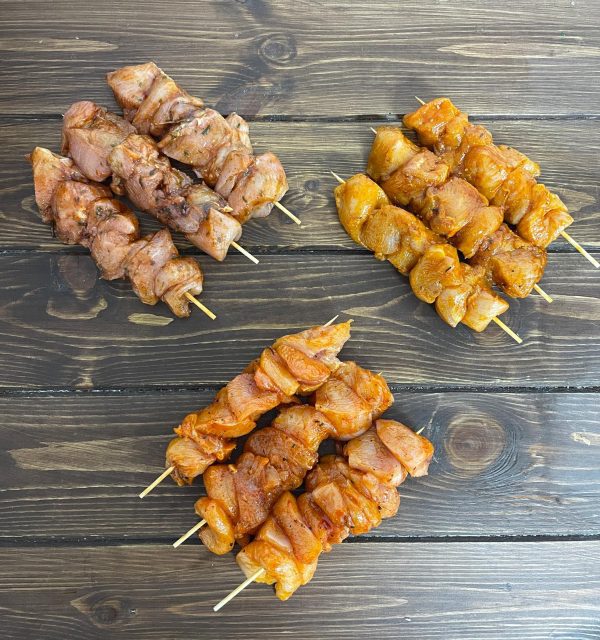 Flavoured Chicken Skewers