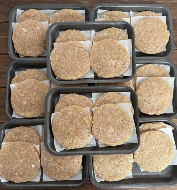 4x 6oz Chicken Burgers