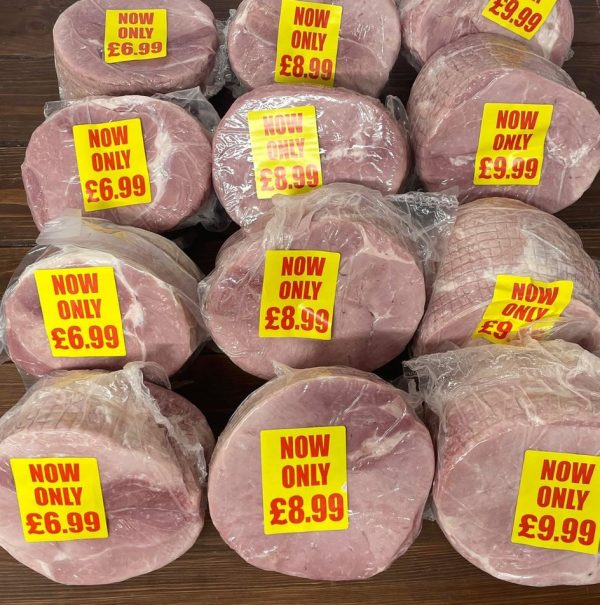 Cooked Wiltshire Cured Ham Joints