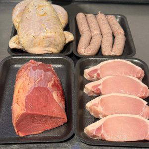 Meat Pack (Beef Joint, Chicken, Sausage, pork steaks)