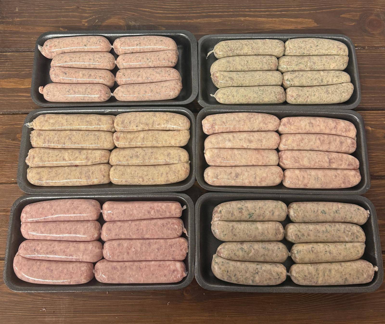 2x Trays Sausage £6