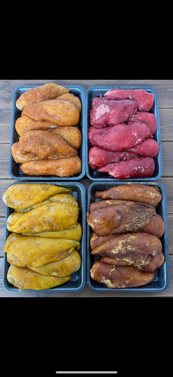 2kg Flavoured Chicken Fillets