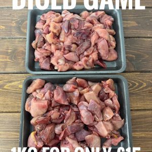 1kg Diced Game