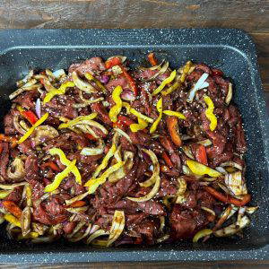 Beef In Black Bean Sauce