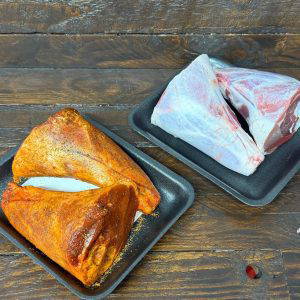 2x Minted  lamb shanks