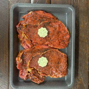 2X Black Garlic Ribeye Steaks