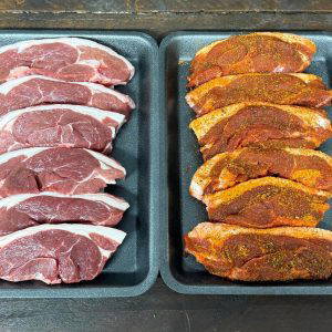 Minted Lamb Steaks Pack