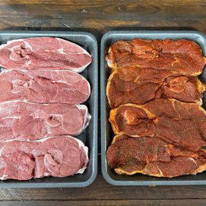 Minted Lamb Steaks Pack