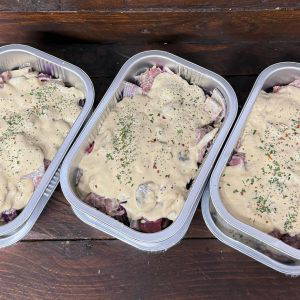 Beef stroganoff