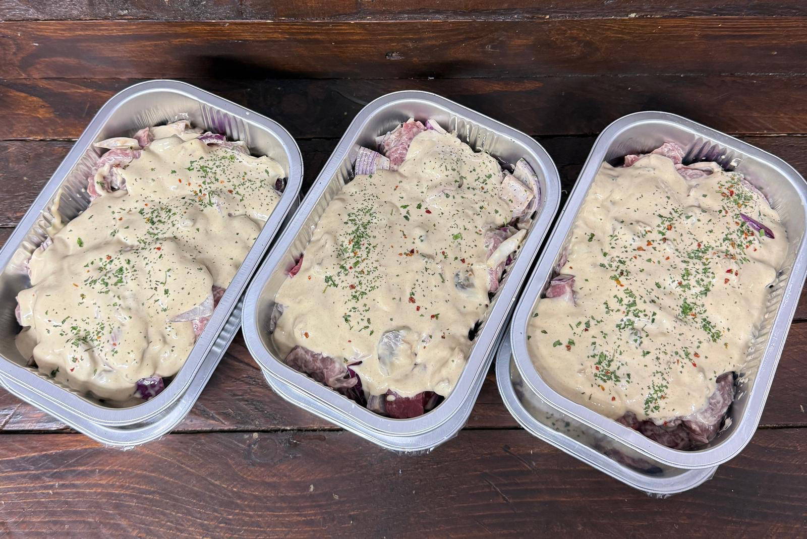Beef stroganoff